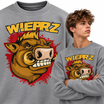BLUZA NA SIŁOWNIĘ   WIEPRZ